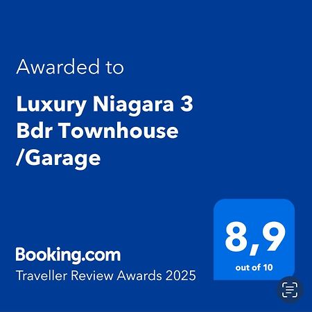 Luxury Niagara 3 Bdr Townhouse /Garage Daire Dış mekan fotoğraf